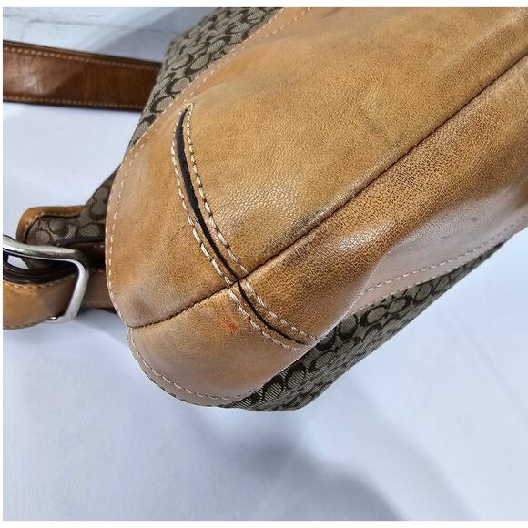 Coach Signature Convertible Shoulder Bag #F10416 - Picture 12 of 12